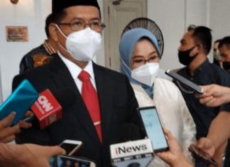 Marullah Matali selaku Sekda DKI Jakarta