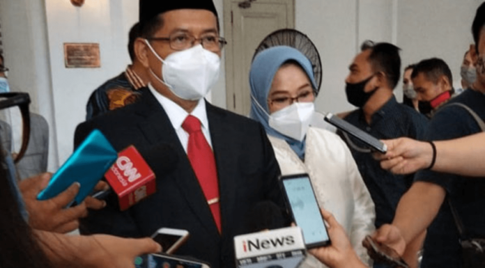 Marullah Matali selaku Sekda DKI Jakarta