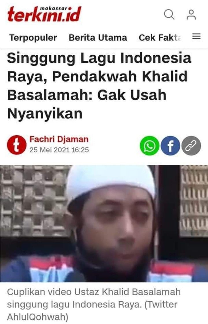 Soal Video Ceramah Khalid Basalamah, Ferdinand: Orang Ini Kenapa Masih di Indonesia?