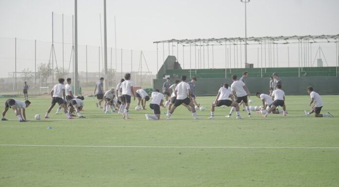Timnas sedang latihan
