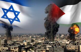 Ilustrasi perang Israel dan Palestina