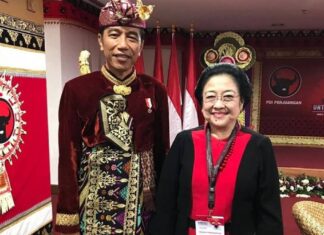 Joko Widodo dan Megawati