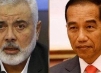 Ismail Haniyeh dan Jokowi