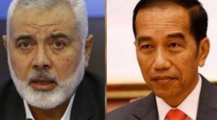 Ismail Haniyeh dan Jokowi