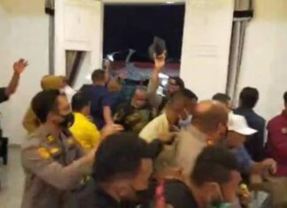 Penyerangan Kapolda Papua di rumah duka