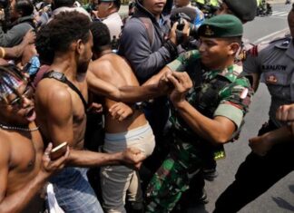 Ilustrasi kekerasan di Papua