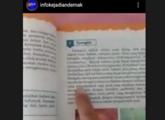 Ini kata Dindikbud Demak terkait heboh virus corona tak bahaya di buku IPA
