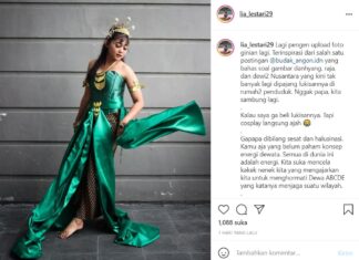 Lia Lestari Posting Foto Costplay Ratu Kidul di Instagram, Alasannya Bikin Merinding