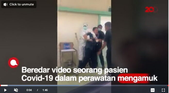 Sedih Banget, Dua Satpam Tertular Corona Pasca Amankan Pasien Ngamuk