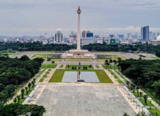 Ini Revitalisasi Monas ala Anies, Pohon Rindang Berganti Lantai Beton Gersang