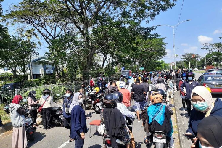 Viral Video Pengendara Motor Bobol Pagar Pembatas Jembatan Suramadu Guna Hindari Tes Swab