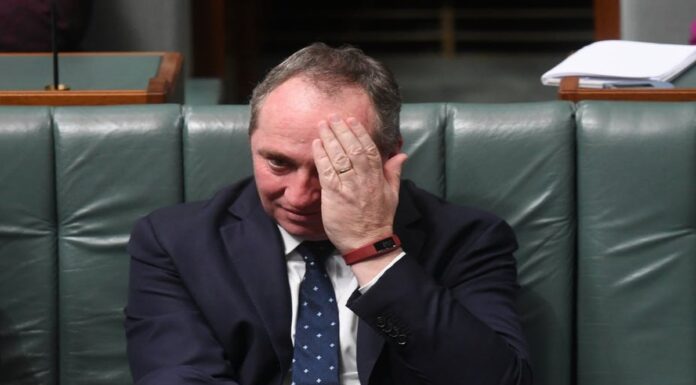 Hanya 30 Detik Melanggar, Wakil Perdana Menteri Ini Tetap Kena Denda Gara-Gara Tak Pakai Masker Barnaby Joyce