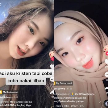 Ini Cewek Cantik yang Viral karena Suka Pakai Hijab Padahal Non Muslim