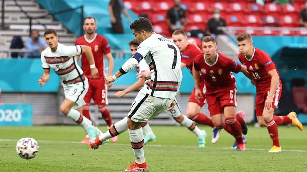Hasil Hungaria vs Portugal, Cristiano Ronaldo Cs Gaspol Menang 3-0