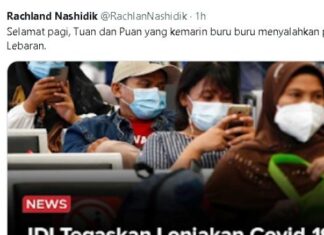 IDI Ungkap Ledakan Corona Bukan Lantaran Mudik, Rachlan: Buru-buru Salahkan Pemudik