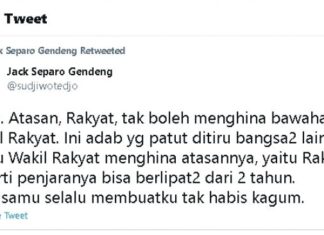 Hina DPR Bisa Dihukum Penjara, Sudjiwo Tedjo Bilang Adab yang Patut Ditiru Bangsa Lain