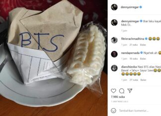 BTS Meal ala Denny Siregar Bikin Ngakak Warganet