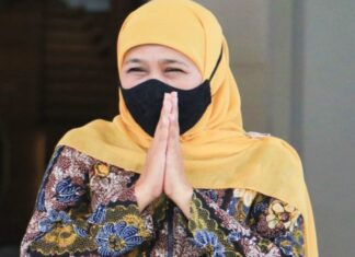 Khofifah Indar Parawansa Positif Covid-19 dua kali
