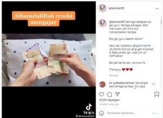 Viral Istri Bongkar Amplop Gaji Suami Mengajar Selama Sebulan, Ternyata Isinya Segini?