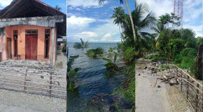 Dampak Gempa M 6,1 Maluku, BNPB Monitor Air Laut Sempat Terlihat Surut Dampak Gempa M 6,1 Maluku, BNPB Monitor Air Laut Sempat Terlihat Surut