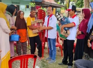 Partai Perindo salurkan bantuan