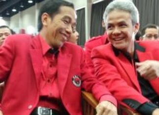 Jokowi dan Ganjar