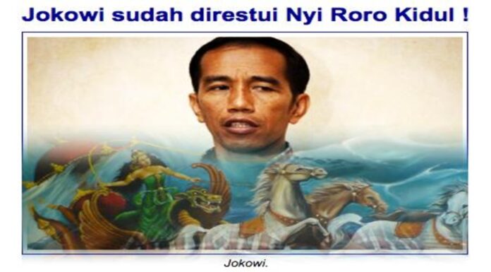 Waduh, Anak Indigo Ini Sebut Jokowi Dianugerahi Kanjeng Ratu Kidul Jadi Pemimpin RI Ilustrasi Jokowi dianugerahi Kanjeng Ratu Kidul