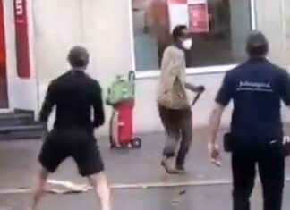 Kasus penikaman di Jerman bunuh tiga orang, pelaku dihentikan warga lokal.