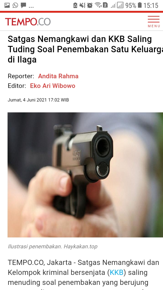 Tiga Warga Sipil Tewas di Papua, Natalius Pigai Tuduh Satgas Nemangkawi Sebar Berita Bohong