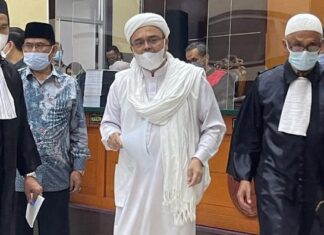 Habib Rizieq Shihab Divonis 4 Tahun Penjara Terkait Kasus Swab RS UMMI