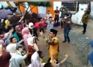 Viral Video Wabup Lampung Tengah Joget Tak Pakai Masker, Dipolisikan Warga