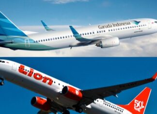 Lion Air dan Garuda Indonesia