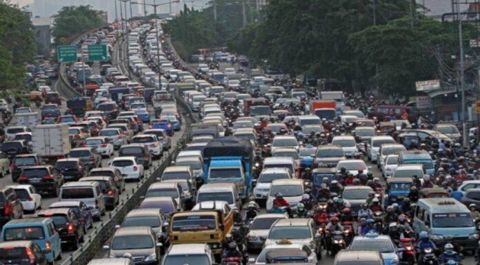 Ilustrasi macet jakarta