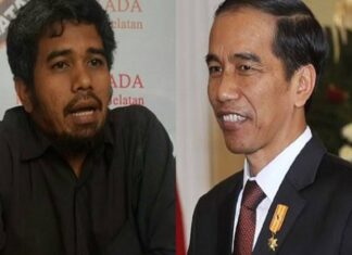 Teddy Gusnaidi dan Jokowi
