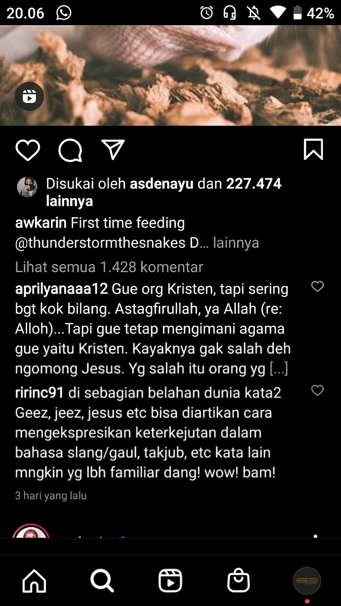 Gara-Gara Sebut Kata Yesus, Awkarin Diduga Pindah Agama oleh Netizen