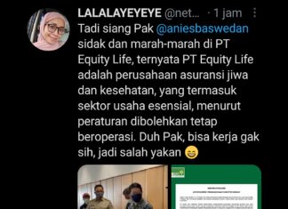 Cuitan netizen