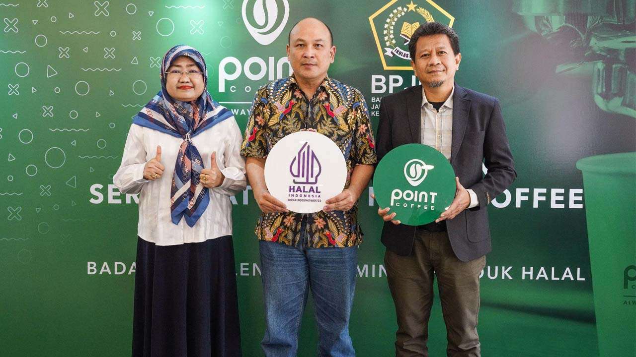 Raih Sertifikat Halal, Point Coffee Unggulkan 100% Kopi Asli Indonesia dengan Cita Rasa Terbaik
