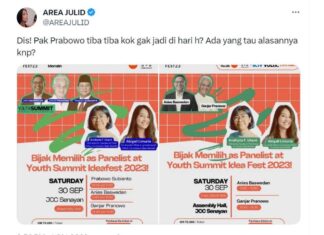 Prabowo batal hadir