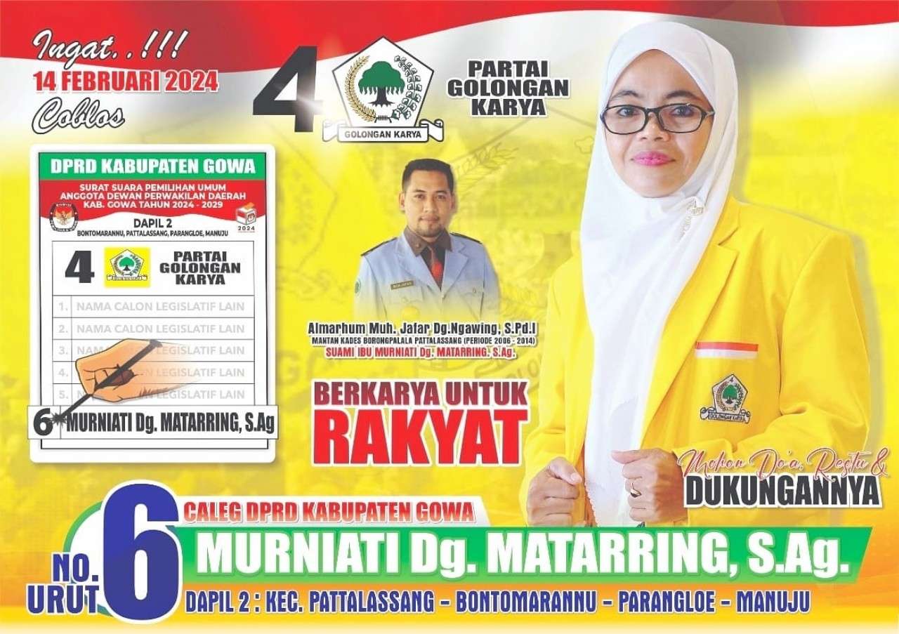 Caleg DPRD Gowa Dapil 2 Murniati Dg Matarring Komitmen Perjuangkan Isu Perempuan, Anak Hingga Pemberdayaan