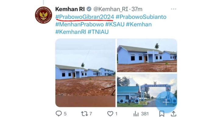 akun kementerian pertahanan