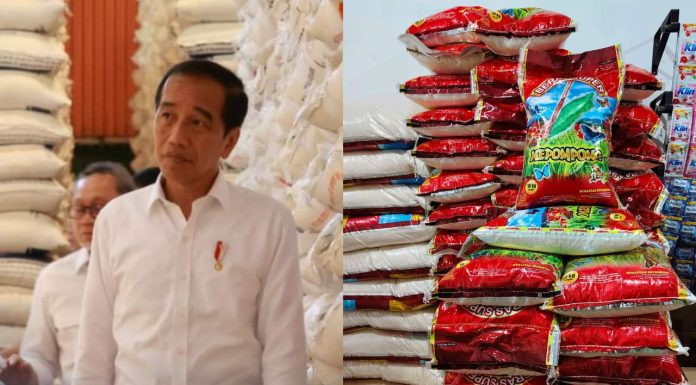 Harga Beras Melonjak Disebut karena Jokowi Percepat Bansos Beras dan Nafsu Menang Satu Putaran harga beras