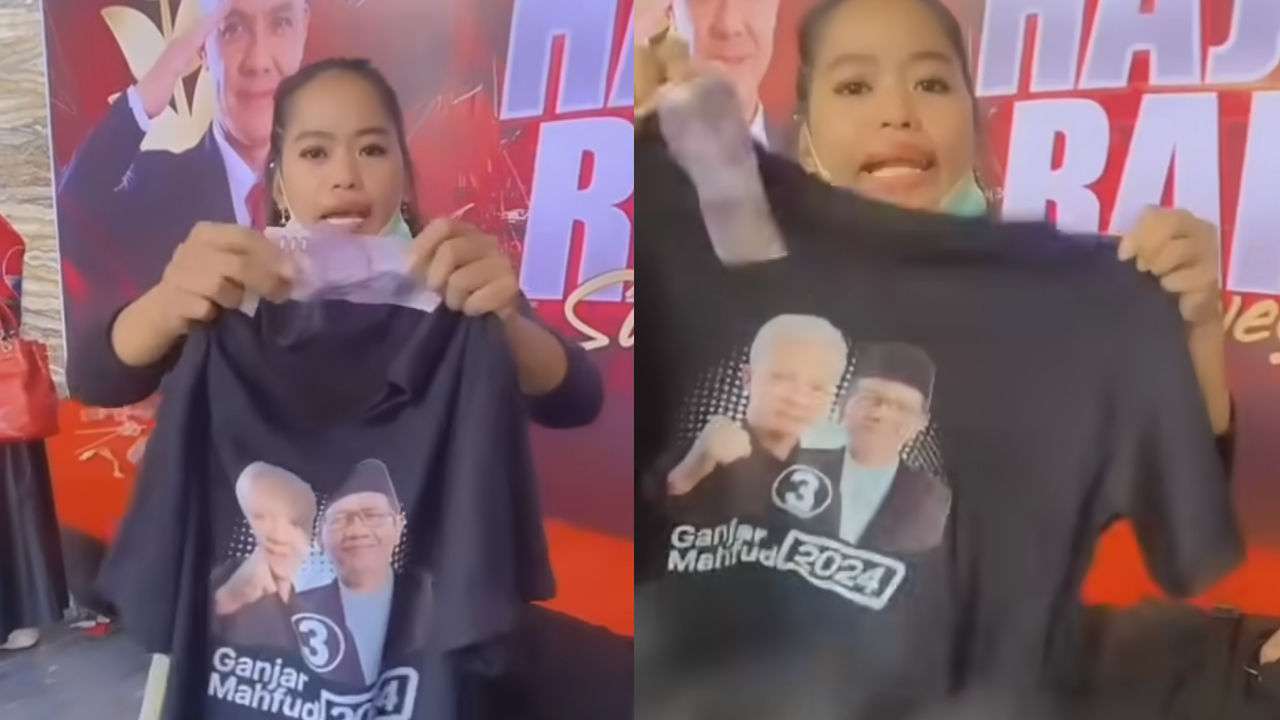 Keliru, Peserta Kampanye Ganjar di Makassar Dapat Uang Rp50.000 Per Orang