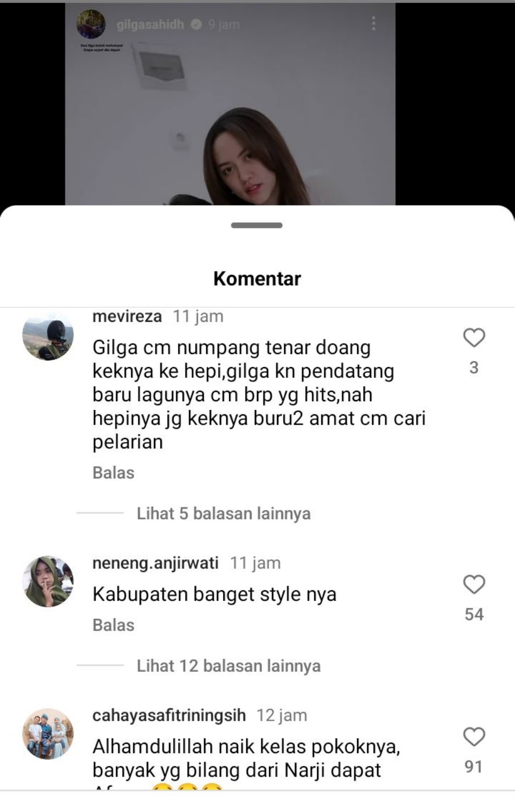 Gilga Sahid Foto Mesra dengan Happy Asmara, Netizen: Style Kabupaten