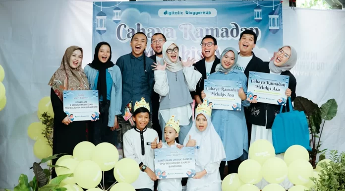 Digitalic Indonesia Berbagi Kebahagiaan dengan Santri dari TPQ Waladush Shalih Bandung digitalic indonesia