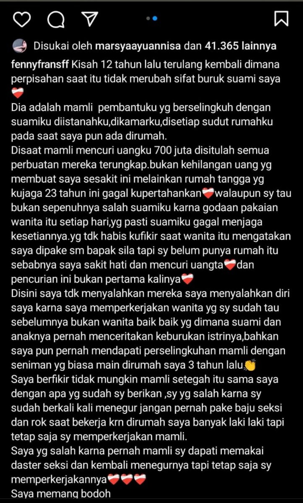 Fenny Frans Bongkar Perselingkuhan Suami dengan ART, Terungkap Gegara Uang Ratusan Juta