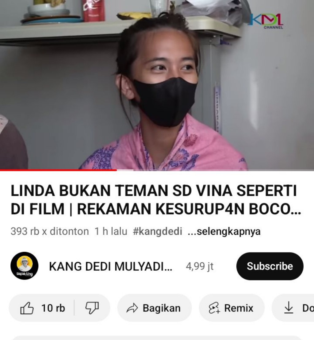 Sentil Netizen, Linda Teman Vina Cirebon: Setannya Aja Suruh Bersaksi