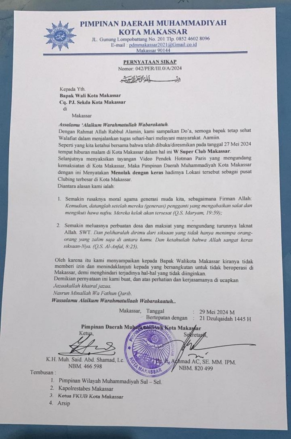 Hotman Paris Resmikan W Super Club Makassar, Muhammadiyah: Merusak Agama