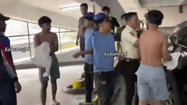 Dikejar Sekuriti Mall, Pasangan Kekasih Kepergok Wik Wik dalam Mobil pasangan kekasih