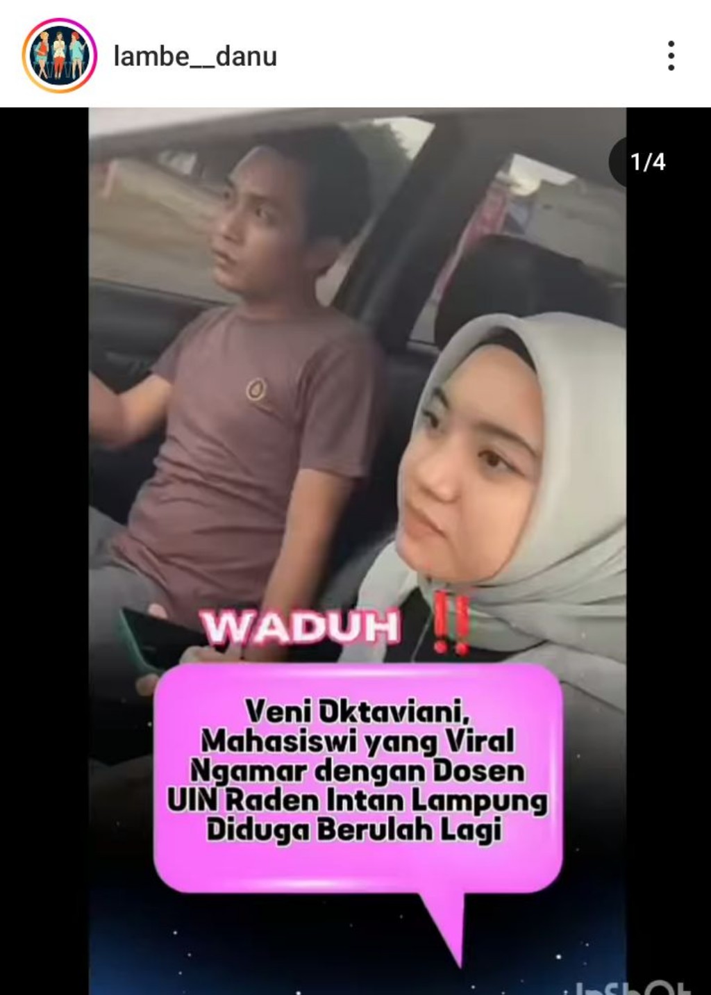 Pernah Viral Ngamar Bareng Dosen, Veni Oktaviana Kembali Kepergok dengan Suami Orang