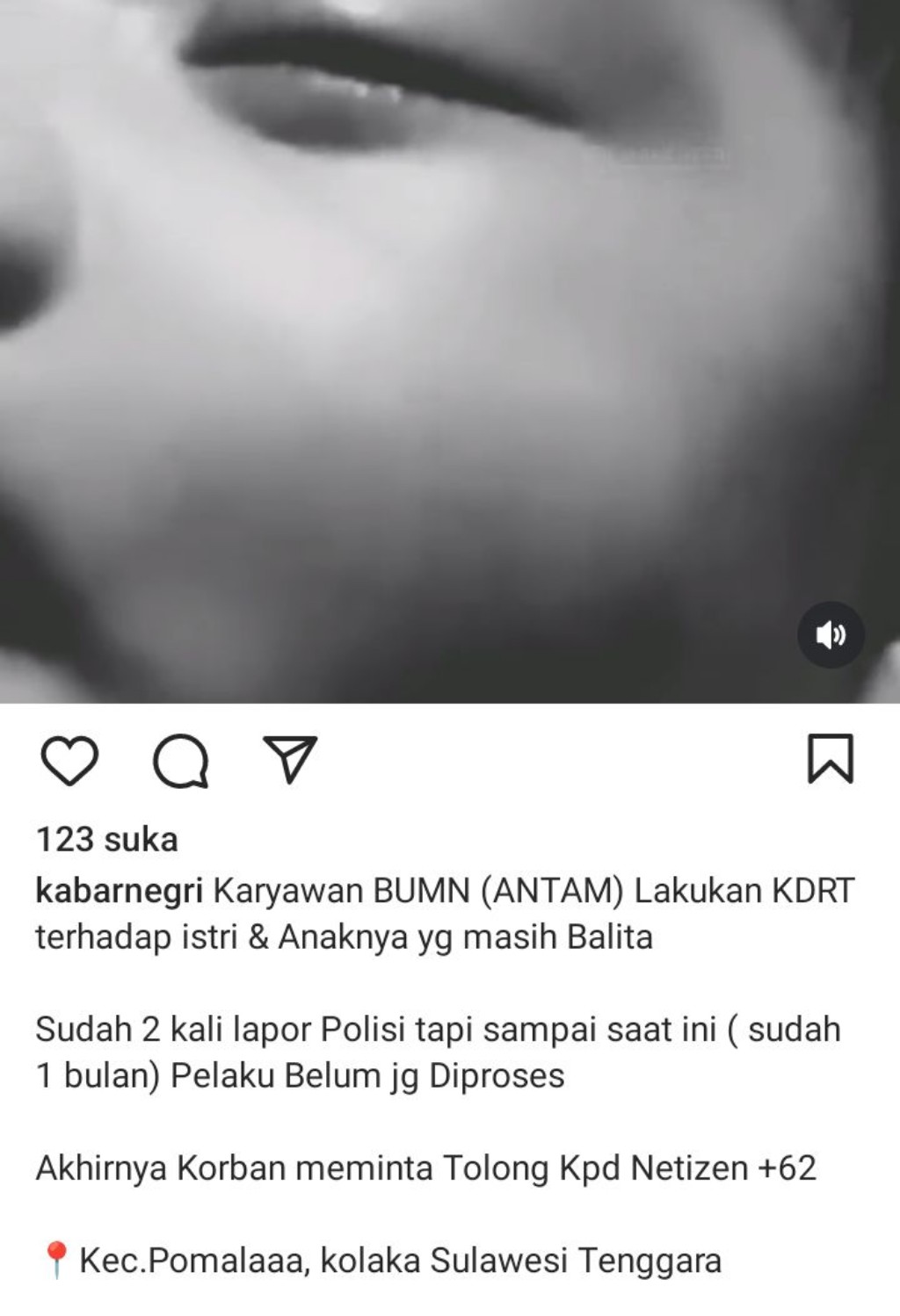 Viral Karyawan Antam Diduga KDRT, Pukuli Istri dan Anak yang Masih Balita